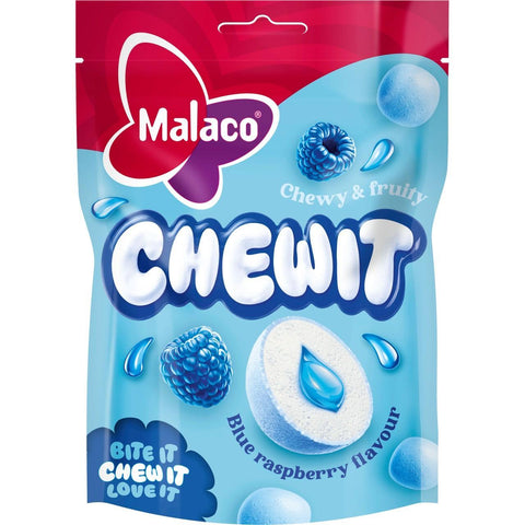 Malaco Godis Chewit Blue Raspberry - Candy Chewit Blue Raspberry - 115g-Swedishness