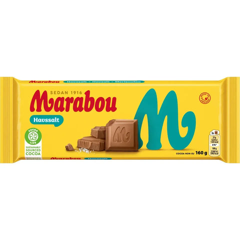 Marabou Chokladkaka Havssalt - Chocolate bar 160 g-Swedishness