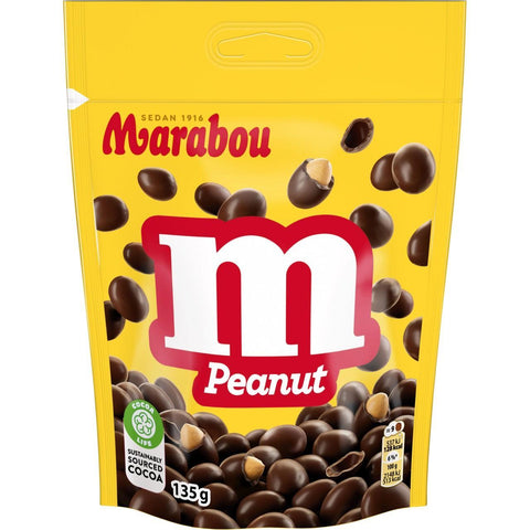 Marabou Chokladpåse M Peanut - Chocolate bag M Peanut - 135g-Swedishness