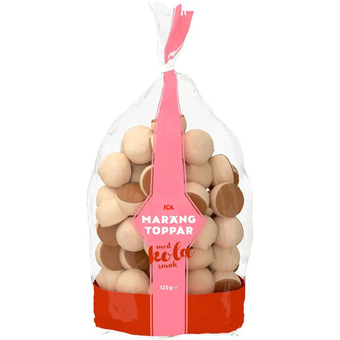 Marängtoppar Kolasmak - Meringue Caramel Flavor 125g-Swedishness