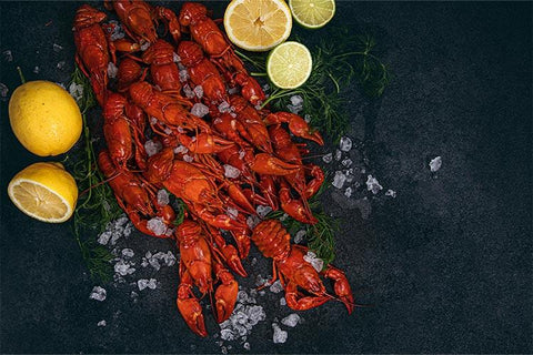 Marcus Kräftan Väderstad Frysta Signalkräftor - Frozen Cooked Swedish Crayfish 500 gr-Swedishness