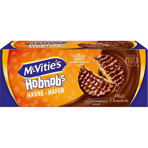 McVities Kakor Hob nobs choklad - Cookies Hob nobs chocolate - 300g-Swedishness