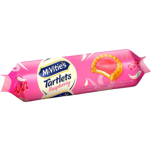 McVities Tartlets Raspberry - Tartlets Raspberry Biscuits - 100 g-Swedishness