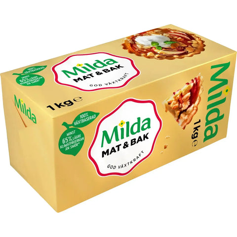 Milda Mat & Bakfett 79% - Food & Baking Fat 79% - 1000g-Swedishness