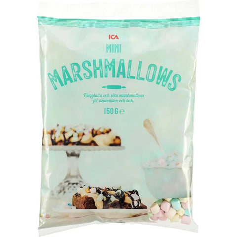 Minimarshmallows Färgade - Mini marshmallows Colored 150g-Swedishness
