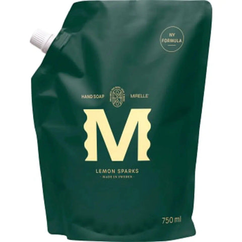 Mirelle Handtvål Lemon Sparks refill - Hand soap Lemon Sparks refill - 750ml-Swedishness
