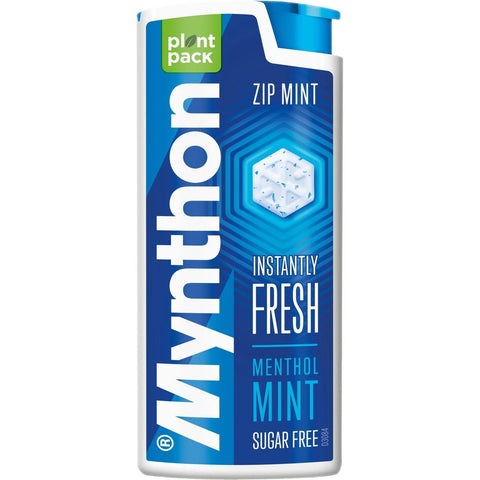 Mynthon Pastill Zip Mint Menthol - Pastille Zip Mint Menthol - 30g-Swedishness