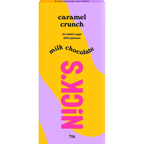 Nick's Mjölkchoklad Mandelkrokant - Milk Chocolate Bar 75g-Swedishness
