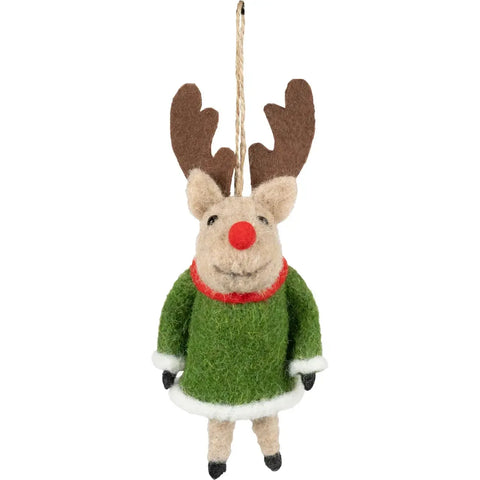 Nordic Season Julhänge Rudolf - Christmas pendant Rudolf 15 cm-Swedishness