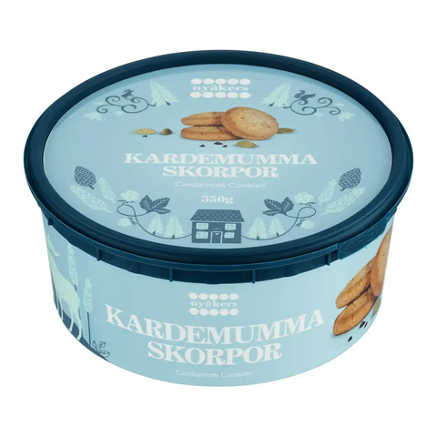Nyåkers Kardemumma Skorpor - Cardemom Krisprolls 350 g-Swedishness