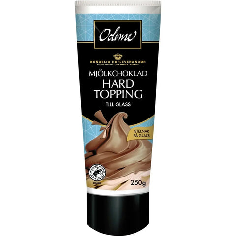 Odense Glassås Hard Topping Choklad - Ice Cream Hard Topping Chocolate - 250g-Swedishness