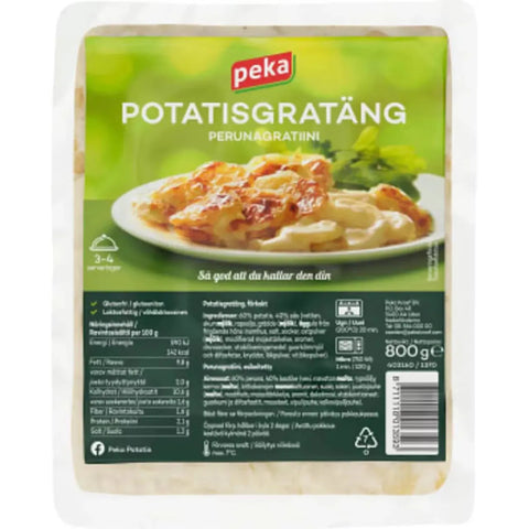 PEKA Potatisgratäng - Potato gratin - 800g-Swedishness