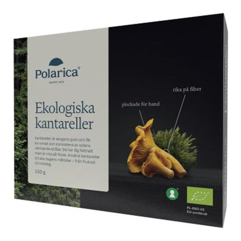 Polarica Ekologiska Kantareller - Frozen Ecological Chantarelles 150g-Swedishness