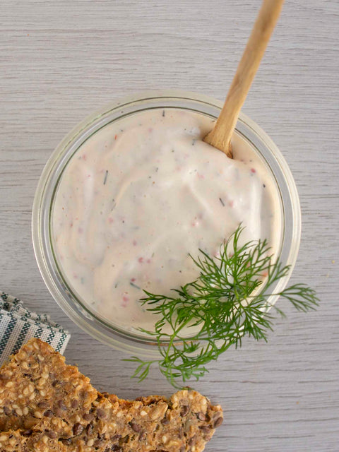 Prinsens Romsås med rödlök - Fish Roe Sauce with red onion 200 g-Swedishness