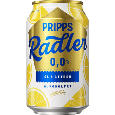 Pripps Öl Alkoholfri Lemonad - Beer Non-alcoholic Lemonade - 33cl-Swedishness
