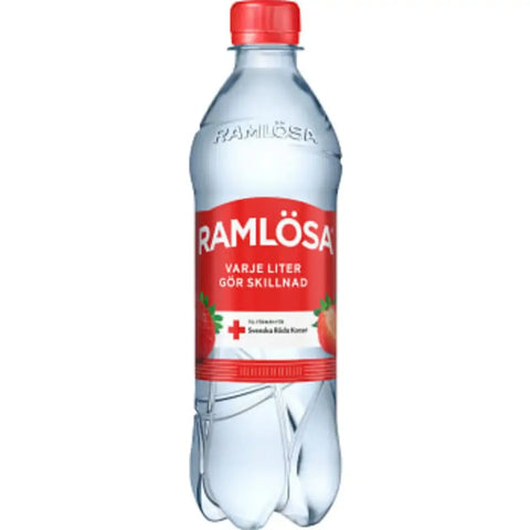 Ramlösa Kolsyrat Vatten Jordgubb - Carbonated Water Strawberry - 50cl-Swedishness