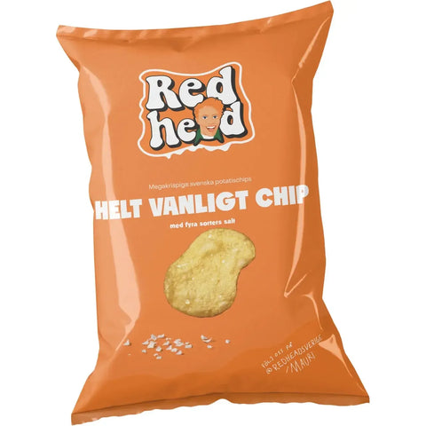 Redhead Fyra sorters Salt - Potato Chips Four Kinds of Salt - 150g-Swedishness