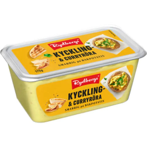 Rydbergs Baguettesallad Kyckling & curry - Baguette Salad Chicken & curry - 175g-Swedishness