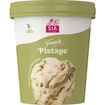 SIA GLASS Gräddglass Vår Finaste Pistage - Ice cream Our Finest Pistachio - 500ml-Swedishness