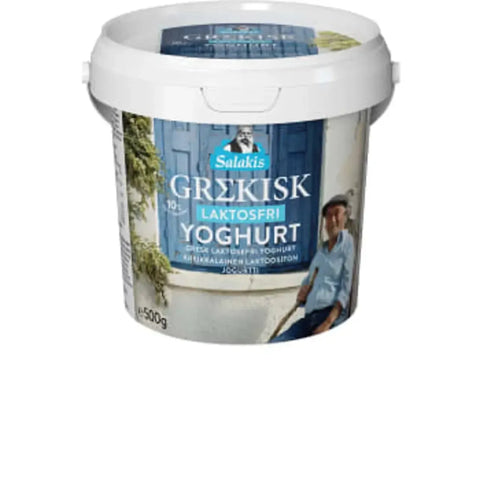 Salakis Grekisk Yoghurt Laktosfri - Greek Lactosfree Yogurt 1000gr-Swedishness