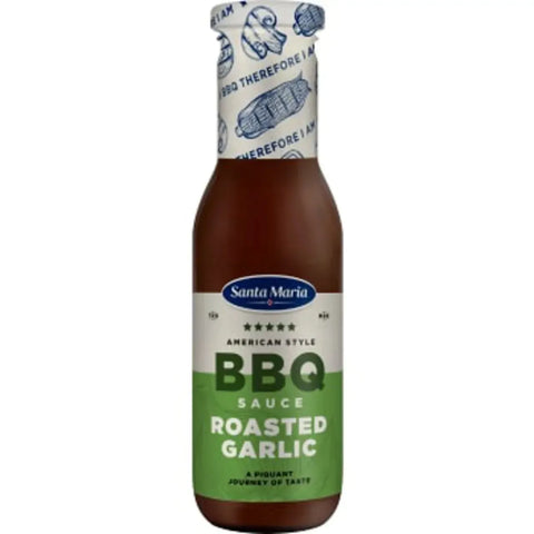 Santa Maria BBQ Sauce Roasted Garlic - BBQ Sauce Roasted Garlic- 335g-Swedishness