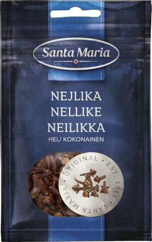 Santa Maria Nejlika Hel - Cloves Whole - 15g-Swedishness