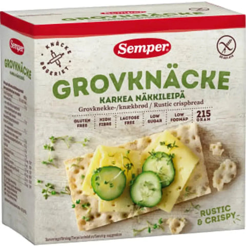 Semper Grovknäcke Glutenfri - Gluten Free Crisps - 215g-Swedishness