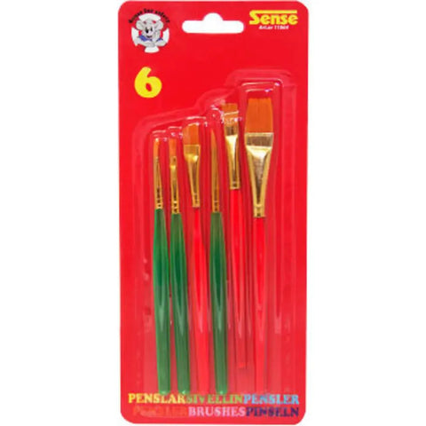 Sense Penslar 6-p - Brushes 6-p-Swedishness
