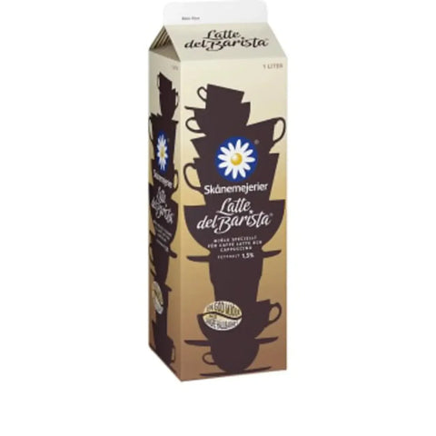 Skånemejerier Mjölk Latte del Barista 1,5% - Milk Latte del Barista 1.5% - 1l-Swedishness