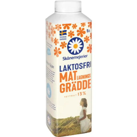 Skånemejerierna Laktosfri Matlagninggrädde 13% - Lactosefree Cream 13% 5dl-Swedishness
