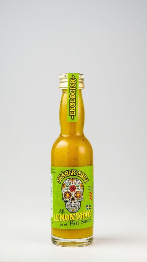 Skånsk Chili Lemon drop EKO Hot Sauce - 40 ml-Swedishness
