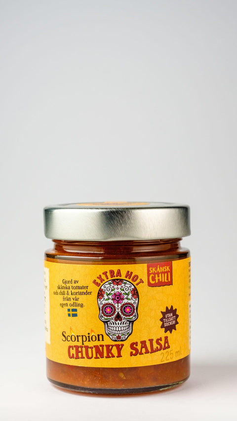 Skånsk Chili Scorpion Chunky Salsa - 225 ml-Swedishness