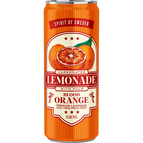 Spirit of Sweden Blodapelsin - Lemonade Blood Orange drink - 33cl-Swedishness