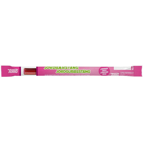 Toms Pingvinstång Jordgubb - Strawberry Candy Stick - 27g-Swedishness