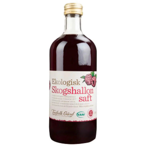 Torfolk Gård Skogshallonsaft KRAV - Forest raspberry juice - 50 cl-Swedishness