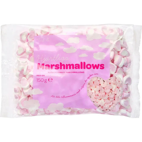 Treatville Hjärtliga Marshmallows - Heart Marshmallows - 150g-Swedishness