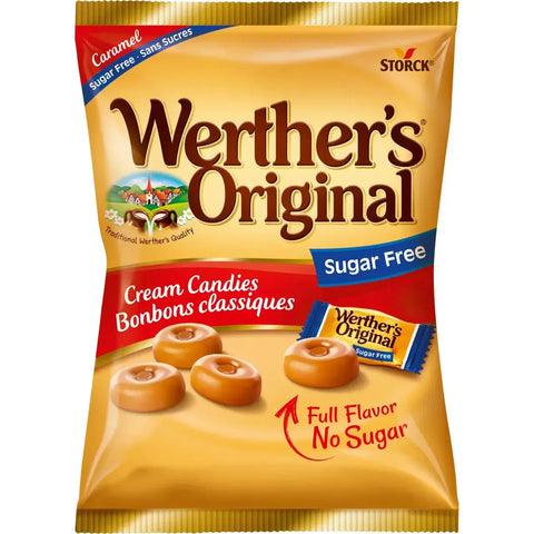 Werthers original Gräddkarameller Sockerfri - candy sugar-free - 70g-Swedishness