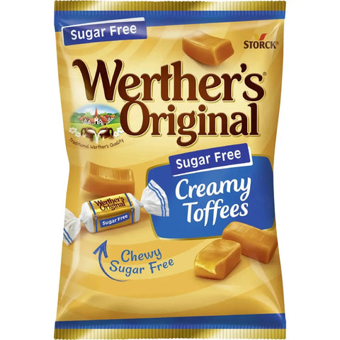 Werthers original Kola Toffees Sockerfri - candy sugar-free - 80g-Swedishness