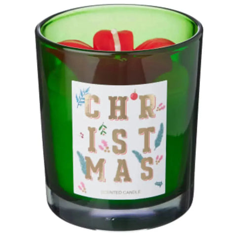 Xmas candle Leo, green-Swedishness