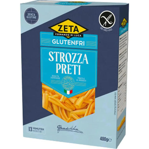 ZETA Pasta Strozzapreti Glutenfri - Pasta Strozzapreti Gluten Free - 400g-Swedishness