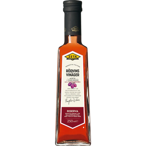Zeta Rödvinsvinäger – Red Wine Vinegar - 25cl-Swedishness