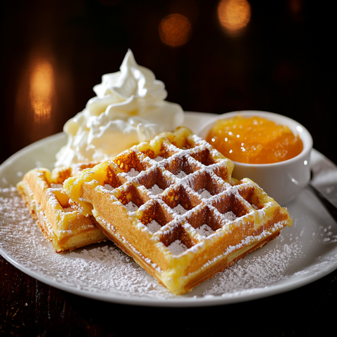 The Best Saffran Waffles Of Your Life!
