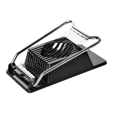 Äggskärare Svart - Egg Slicer Black 11x23cm-Swedishness