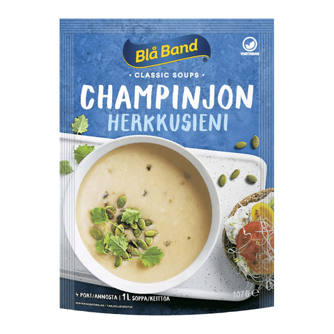 Blå Band Champinjon Soppa - Champignon Soup, 4 portions 1 l-Swedishness