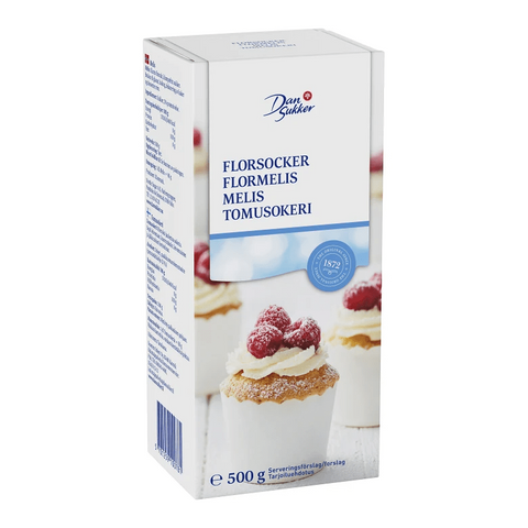 Dansukker Florsocker - Icing Sugar 500g-Swedishness
