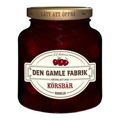 Den Gamle Fabrik Körsbärs Marmelad - Cherry Marmelade 380g-Swedishness