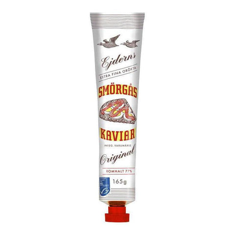 Ejderns Smörgås Kaviar Orökt - Unsmoked Cod Roe 165g-Swedishness