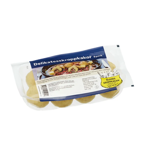 Kroppkakor Delikatess Ölandskroppkakan - Swedish Pork Dumpling 8-p 300g-Swedishness