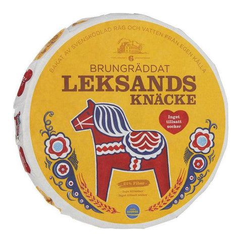 Leksands Brungräddat Knäcke - Brownbaked Crispbread 830 g-Swedishness