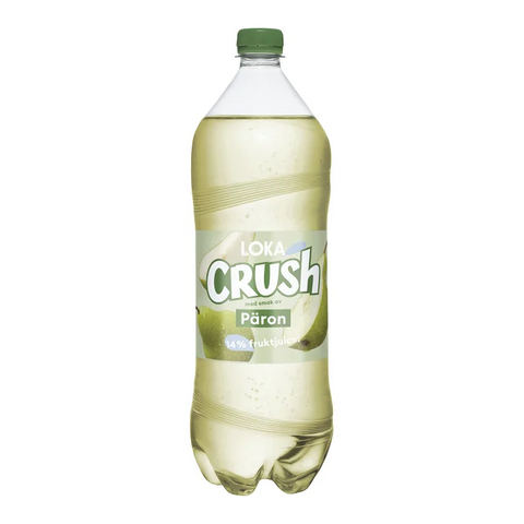 Loka Crush Päron- Sparkling Fruit Water Pear 1.4 l-Swedishness